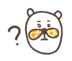 bow-knot & bear sticker #12933566