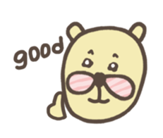 bow-knot & bear sticker #12933579