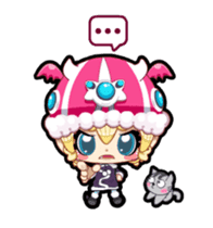 Pink Pink Childhood animated stickers 3 sticker #12933730