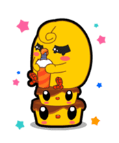 Pink Pink Childhood animated stickers 3 sticker #12933739