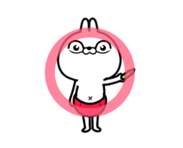 Red cat.. sticker #12934649