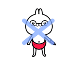 Red cat.. sticker #12934650