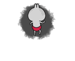 Red cat.. sticker #12934657