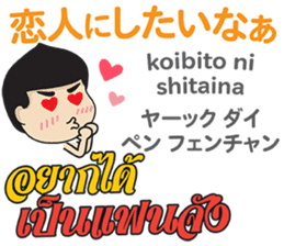 MAKOTO Thai&Japan Comunication5 sticker #12934724