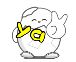 Little Eggshell Soldier ~ Lovely pet Ben sticker #12934980