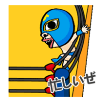 Funny Wrestler Johnny Barbie Japanese sticker #12935308