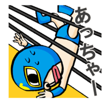 Funny Wrestler Johnny Barbie Japanese sticker #12935314