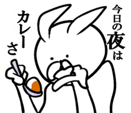 Funny Frivolous Rabbit Dreamy Version sticker #12935810