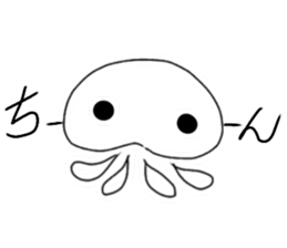 vivid jellyfish sticker sticker #12935860