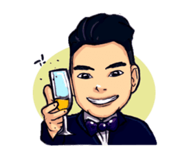 Simon Lin & Steve Lin sticker #12936038