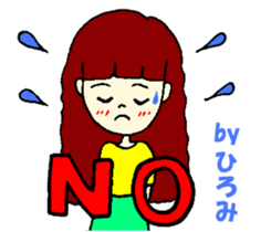 Hiromi's sticker sticker #12936351