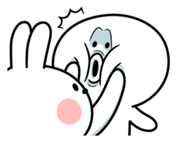 Rabbit & Smile "Comic Duo" sticker #12936576
