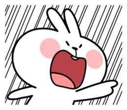 Rabbit & Smile "Comic Duo" sticker #12936586