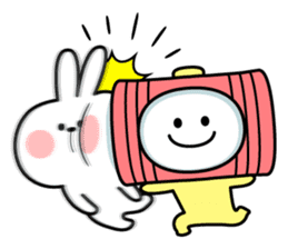 Rabbit & Smile "Comic Duo" sticker #12936599