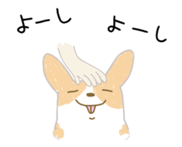 Move ! Sticker of warm fuzzy dog sticker #12937139