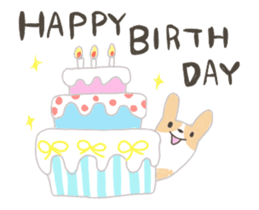 Move ! Sticker of warm fuzzy dog sticker #12937148