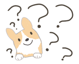 Move ! Sticker of warm fuzzy dog sticker #12937153