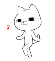 Out of the cat is always a straight face sticker #12937499