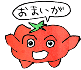 TALKING TOMATO sticker #12937641