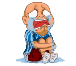 daily life of calvo sticker #12937796