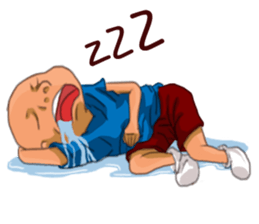 daily life of calvo sticker #12937799