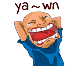 daily life of calvo sticker #12937807