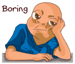 daily life of calvo sticker #12937812