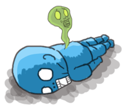 daily life of calvo sticker #12937815