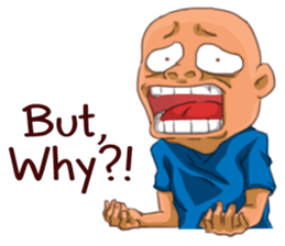 daily life of calvo sticker #12937818