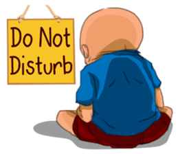 daily life of calvo sticker #12937822