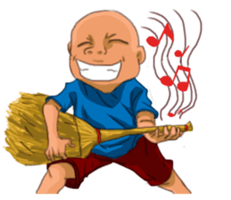 daily life of calvo sticker #12937823