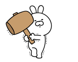 Animated Bunny sticker #12937893