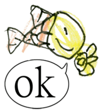 Smiling Fish sticker #12937999
