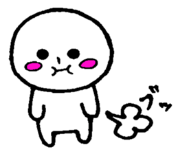 Scruffy guy sticker #12938250