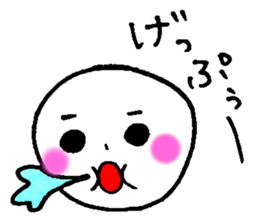 Scruffy guy sticker #12938281