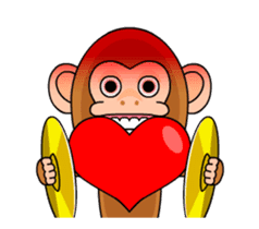 Cymbal monkey/Animated 3 sticker #12938526