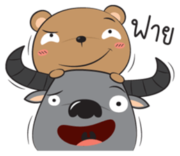 bear zaa sticker #12938600