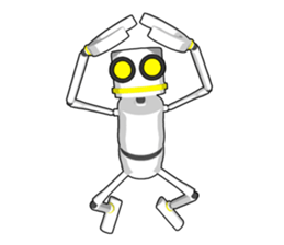 Robot No. 0 sticker #12938940