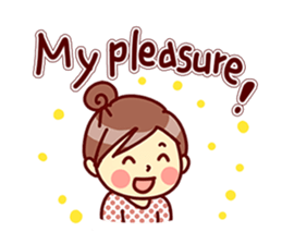 Cute stickers for women and girls.Second sticker #12939168