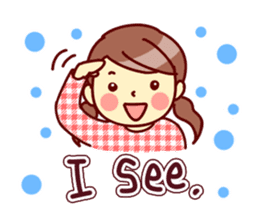Cute stickers for women and girls.Second sticker #12939171