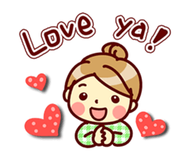 Cute stickers for women and girls.Second sticker #12939204