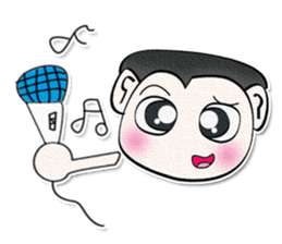 My name is Kato.^__^ sticker #12939303