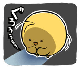Manmaru-chan,DailyConversation sticker #12939379