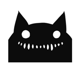 Shadow cat2 sticker #12939439