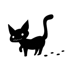 Shadow cat2 sticker #12939442