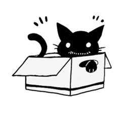 Shadow cat2 sticker #12939447