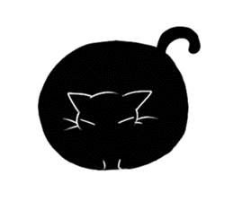 Shadow cat2 sticker #12939454