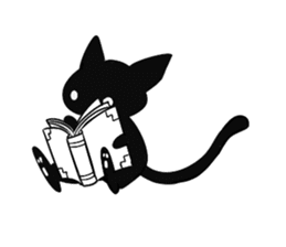 Shadow cat2 sticker #12939457