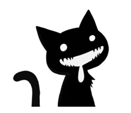Shadow cat2 sticker #12939459