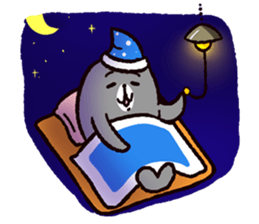 Shiruki The round seal sticker #12939480